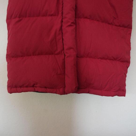 Eddie Bauer Jacket Women's M Red VTG 90s Goose Down Puffer - Picture 2 of 7